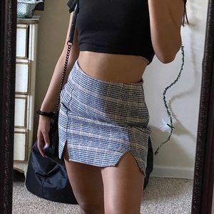 Plaid skirt